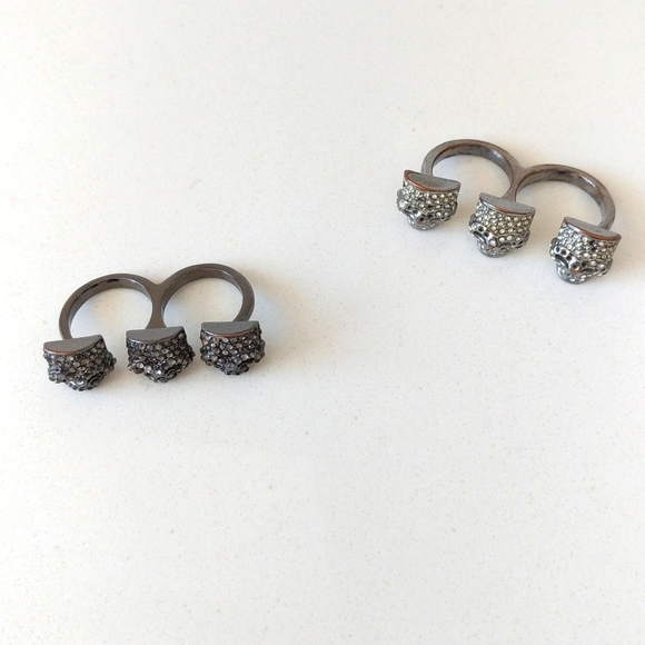 Bcbg Maxazria Skeleton Rings - Picture 2 of 8